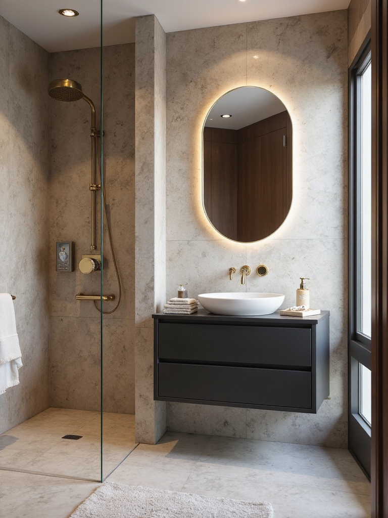 efficient small bathroom designs