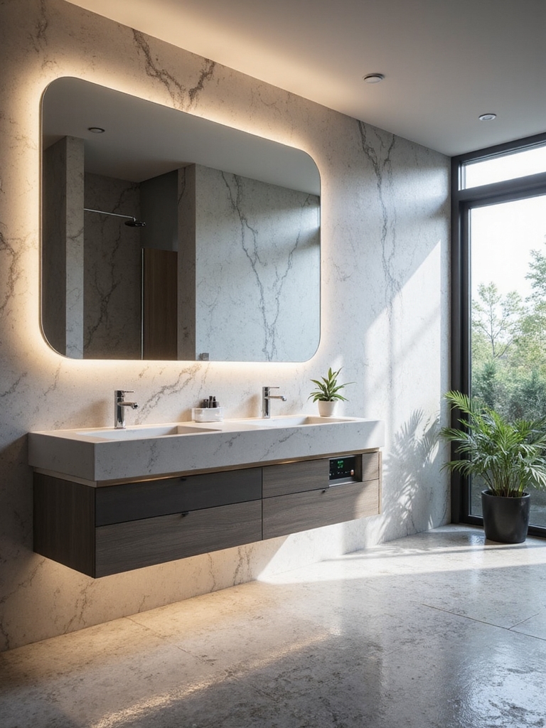 efficient smart mirror routines