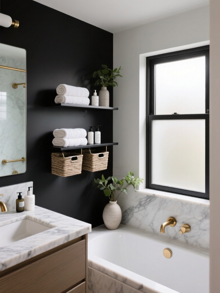 efficient storage for bathrooms