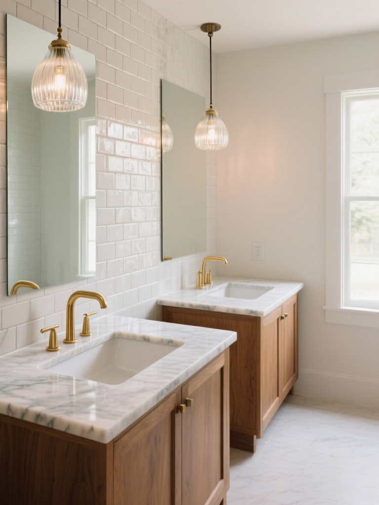 effortless dual vanity layouts
