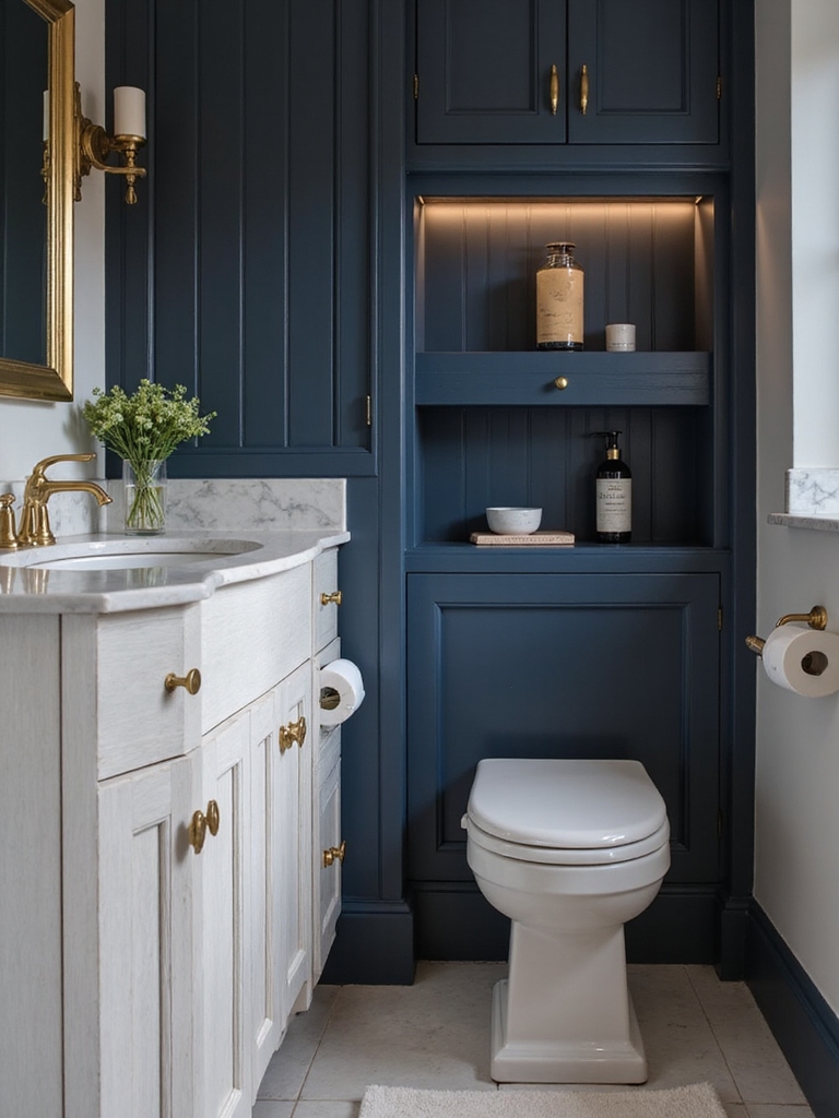 elegant concealed storage solutions