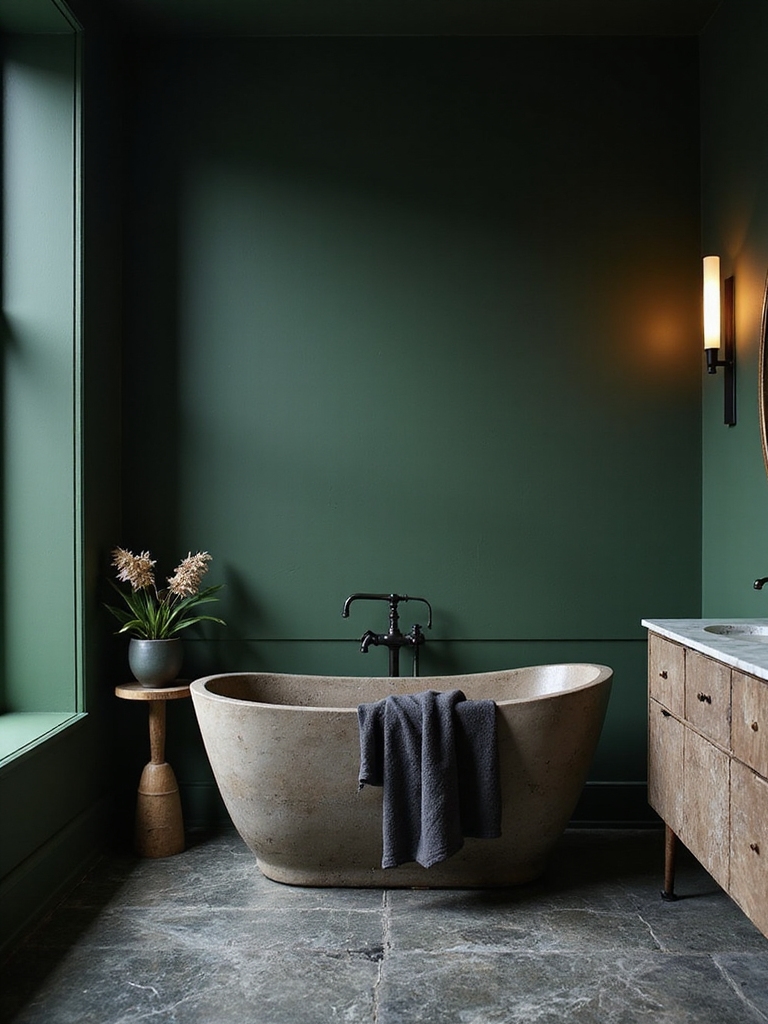 elegant contrasts for green