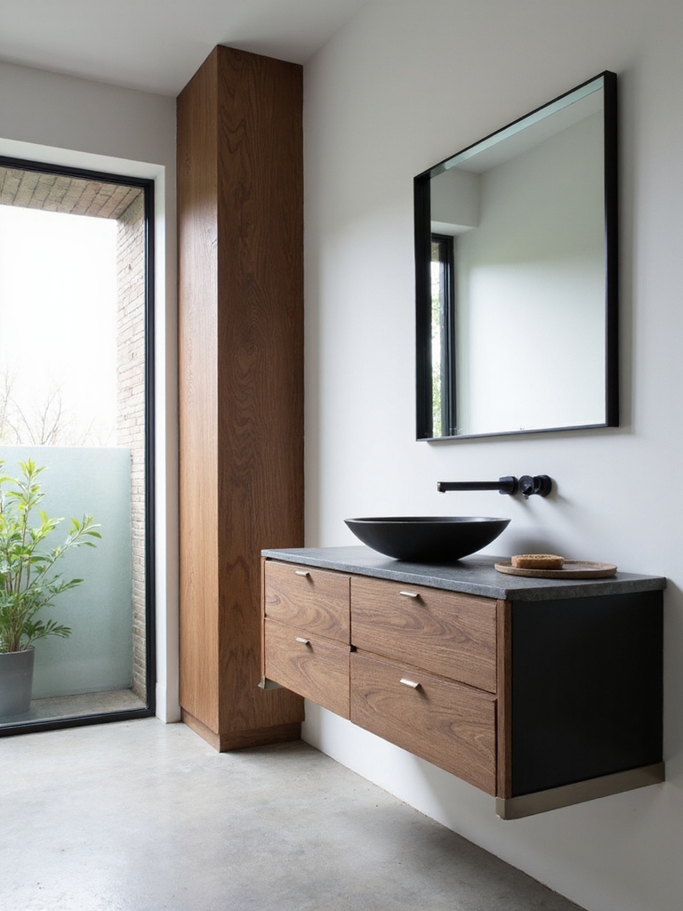 elegant efficient bathroom design
