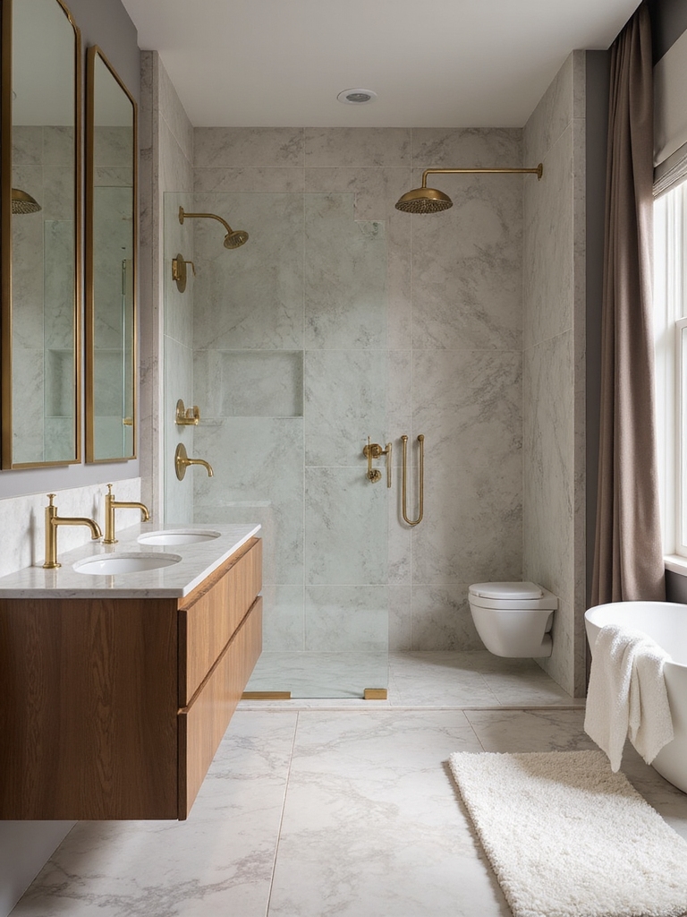 elegant ensuite shower designs