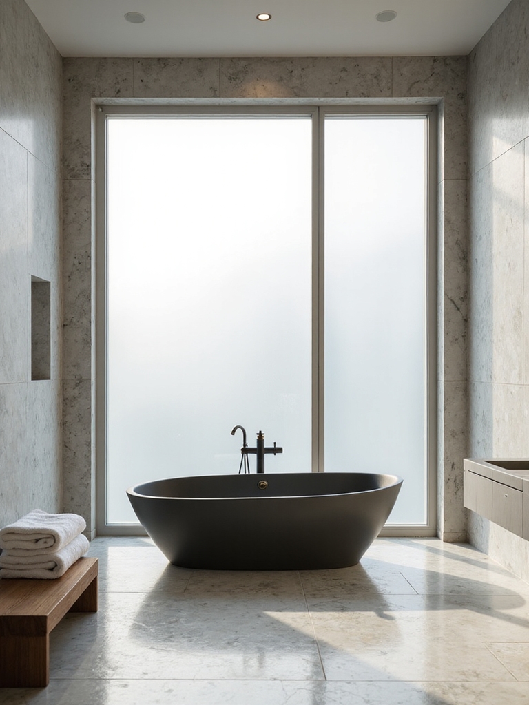 elegant freestanding tub sanctuary