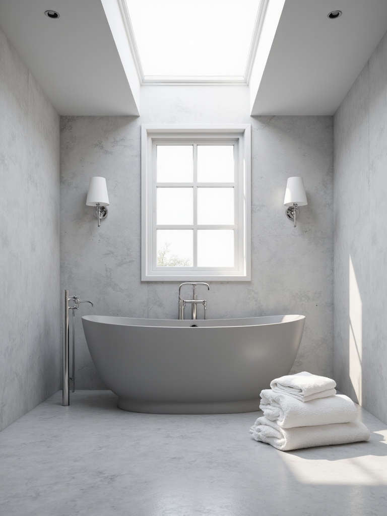 elegant grey and white