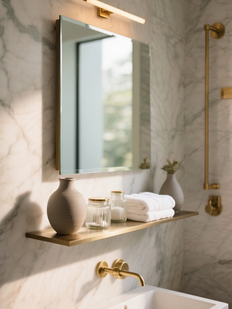 elegant light and mirrors