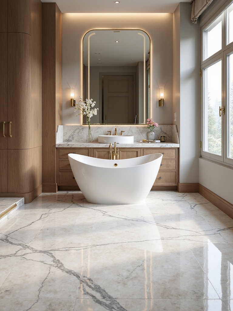elegant low maintenance marble alternatives