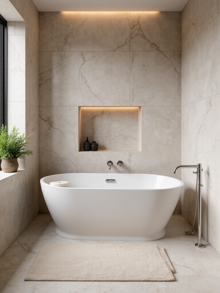 elegant marble effect tranquility