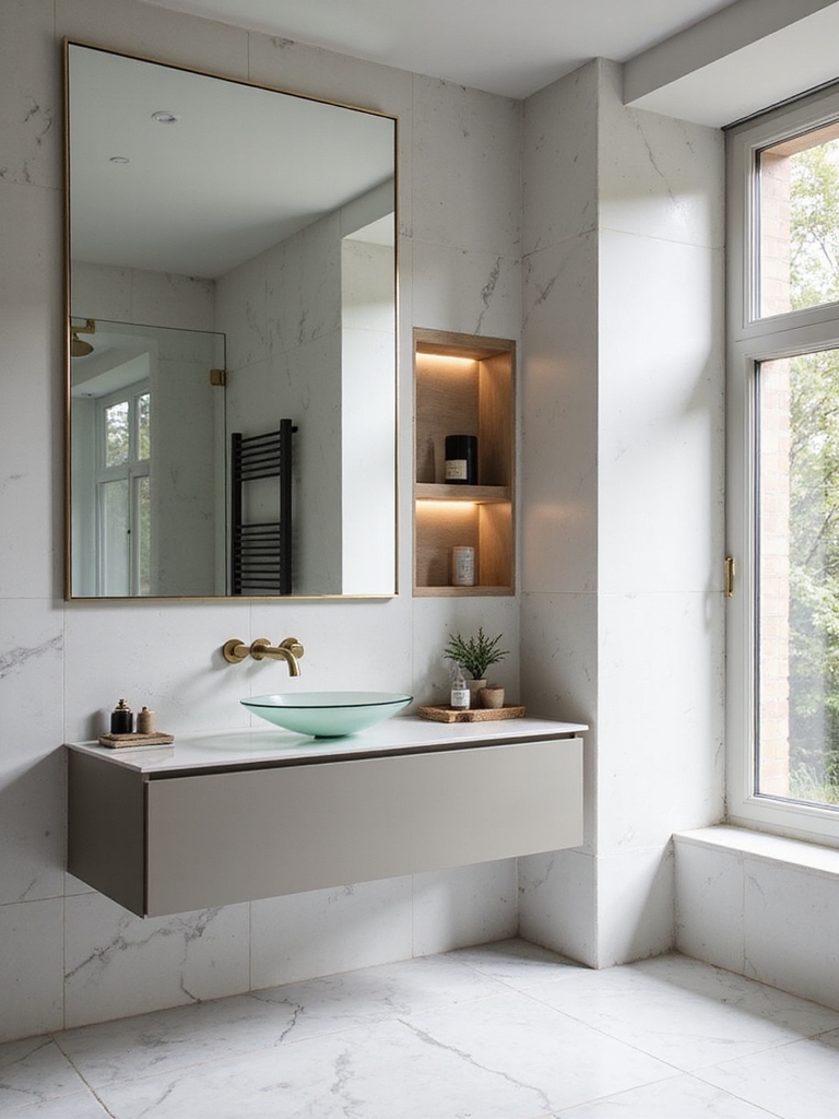 elegant mirror space expansion
