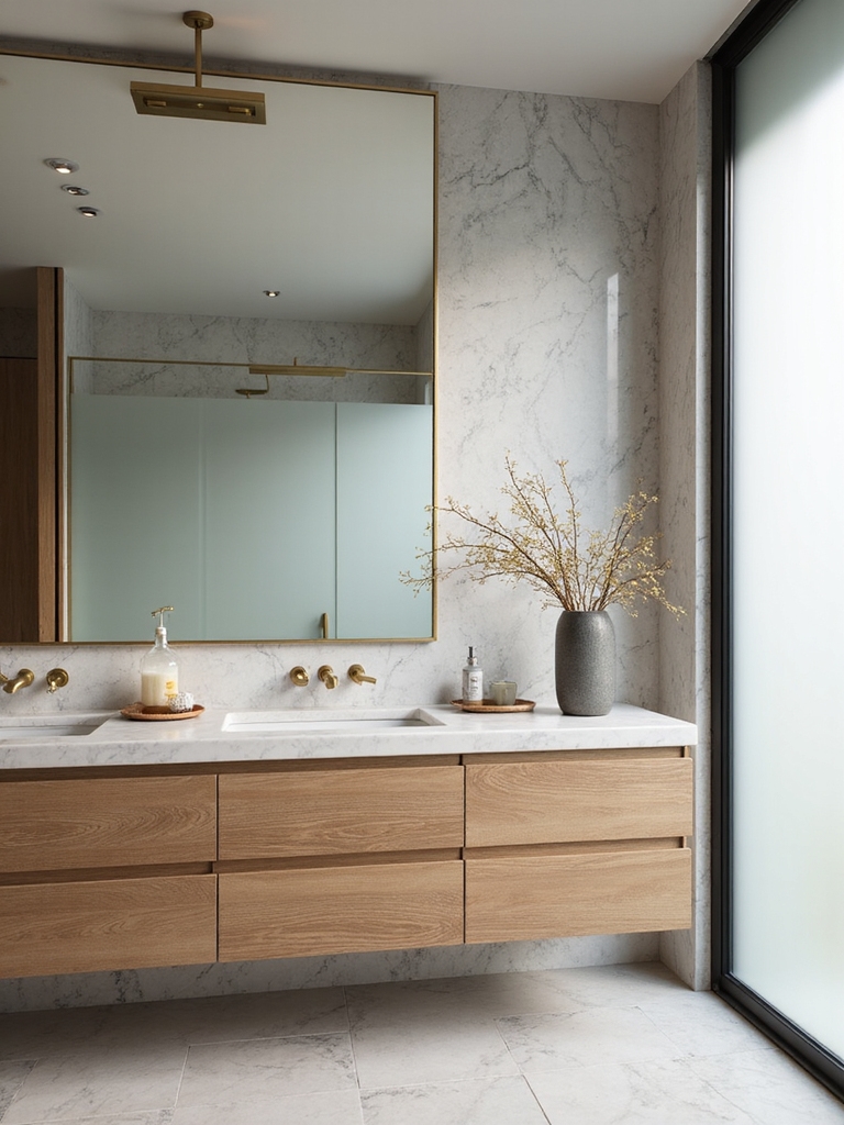elegant mirrors enhance space