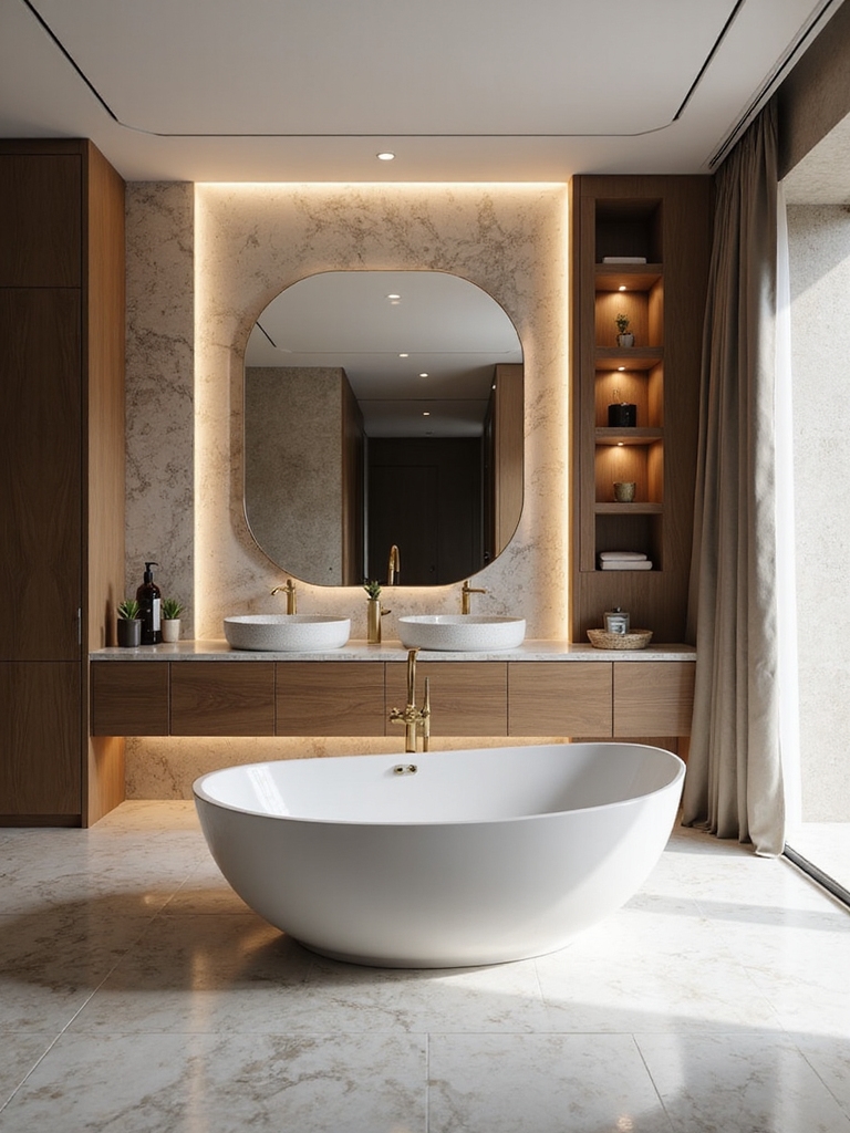 elegant modern bathroom designs