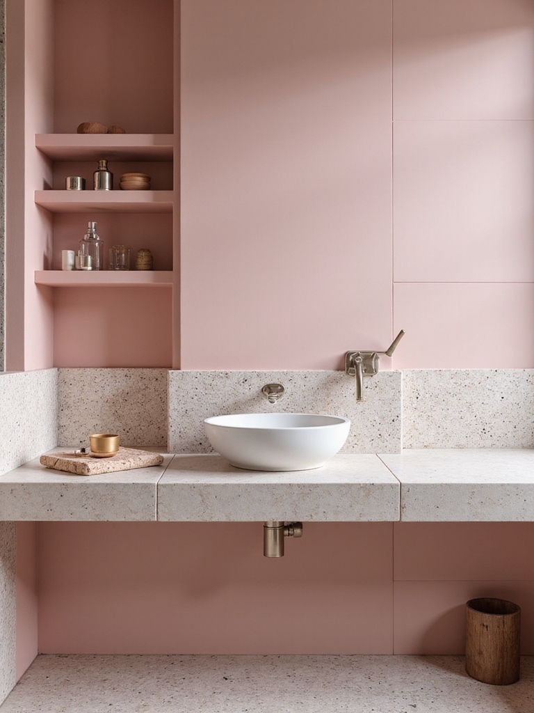 elegant textures in pink
