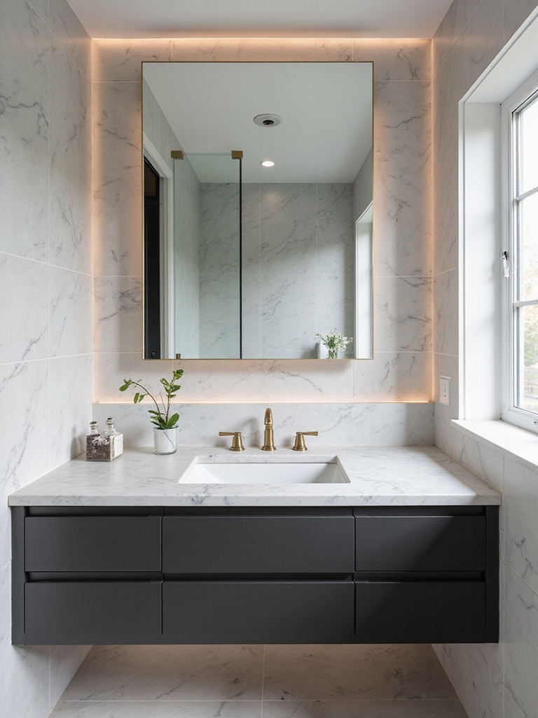 enhance space with mirrors