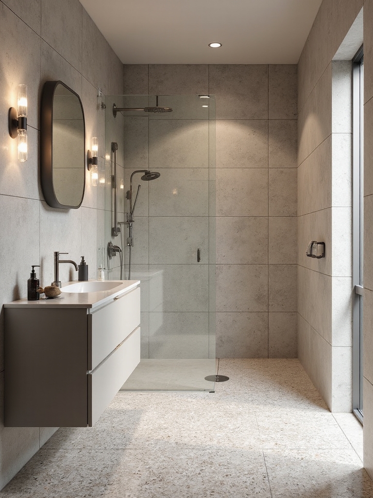 expansive porcelain tile patterns