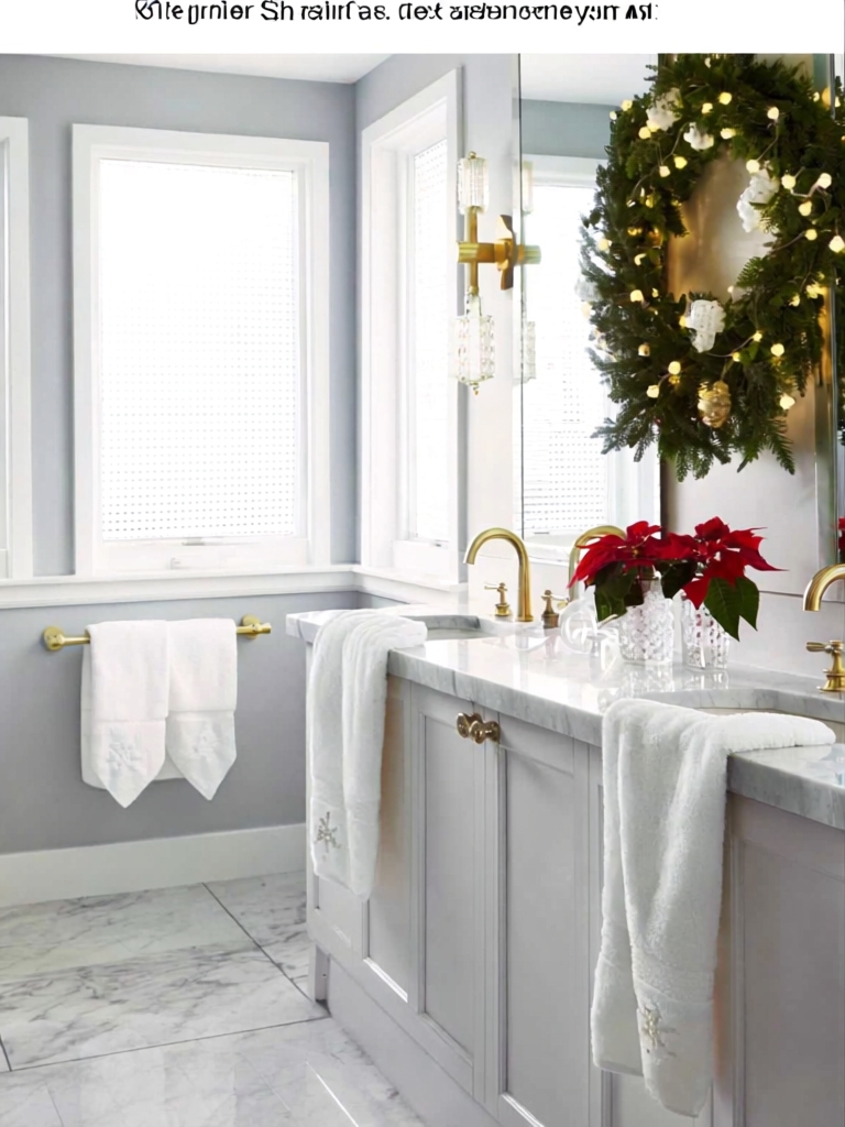 festive bathroom decoration ideas
