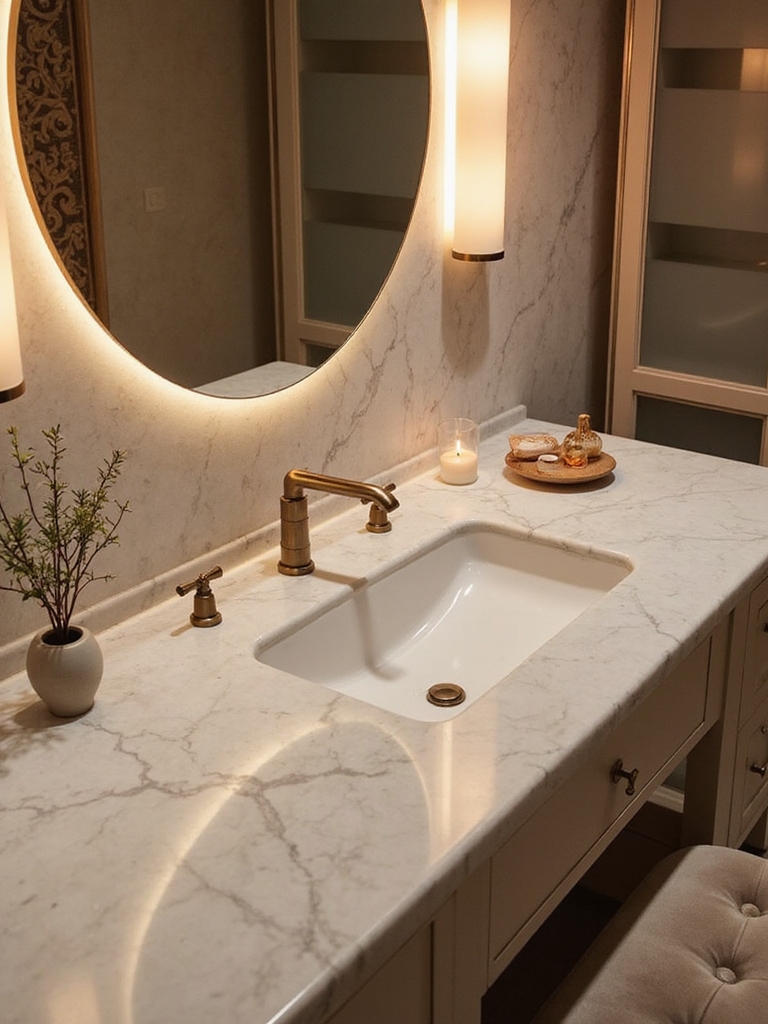 flattering warm lighting ambiance