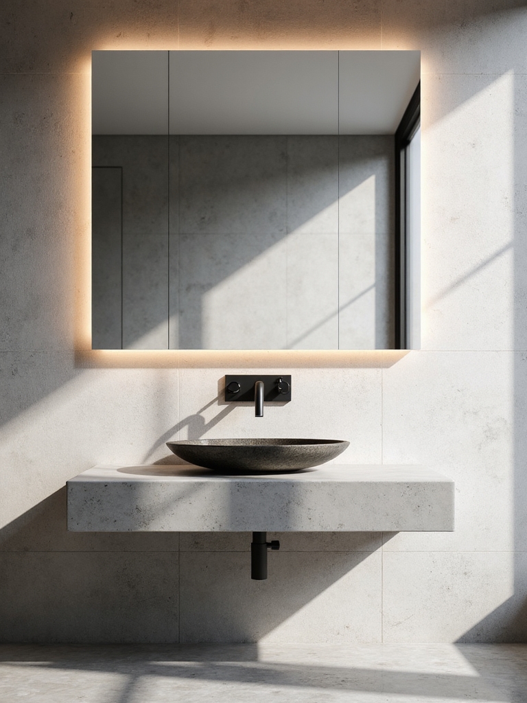 frameless design enhances modernity
