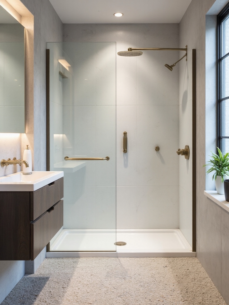 frameless glass shower elegance