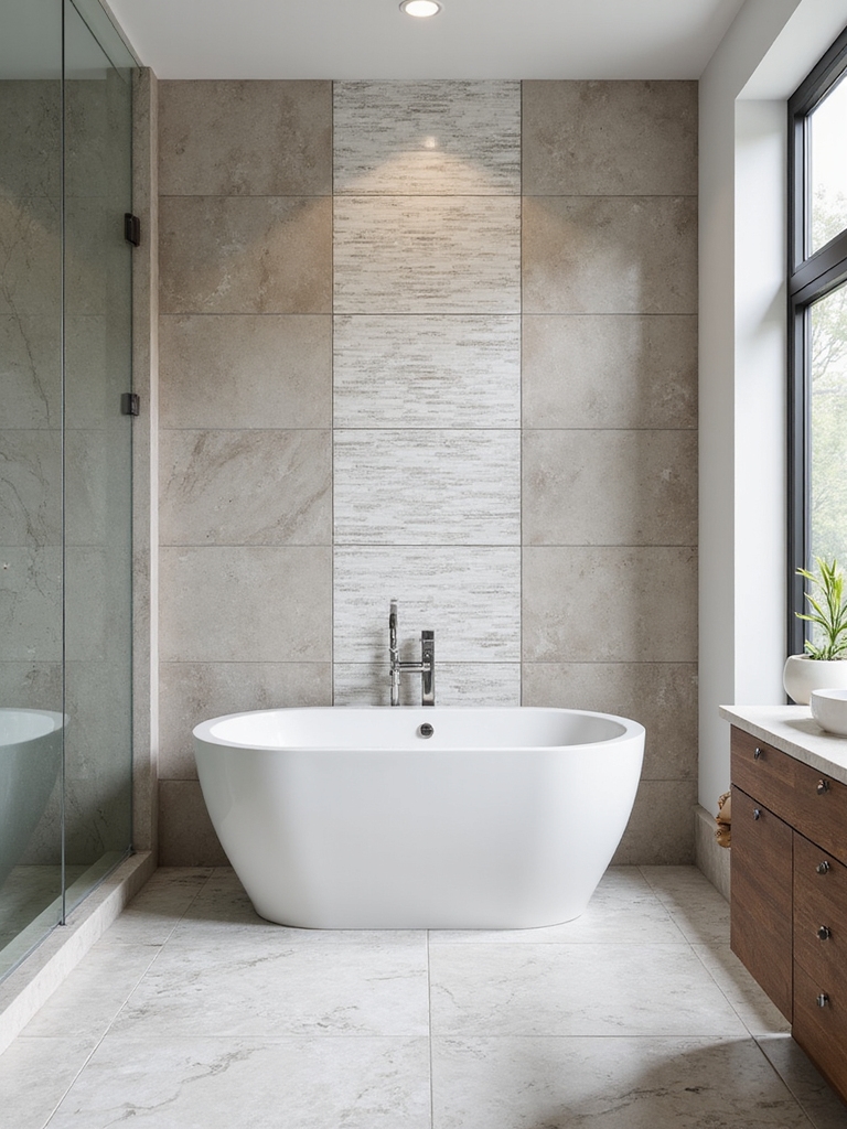 fresh modern bathroom tiles