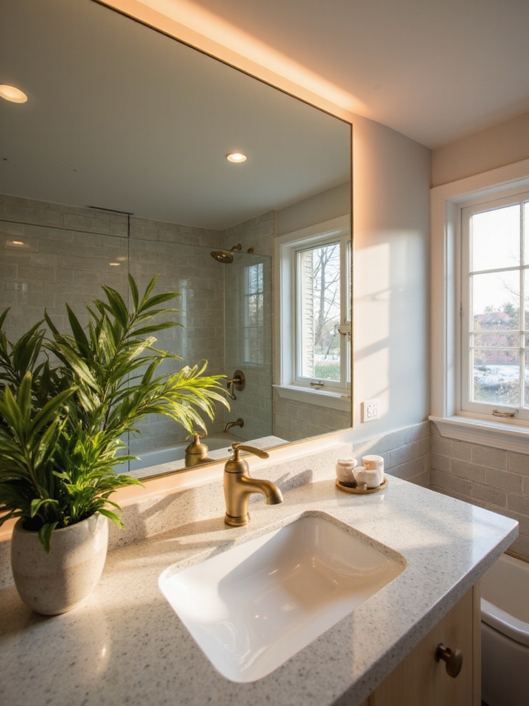 functional stylish bathroom lighting