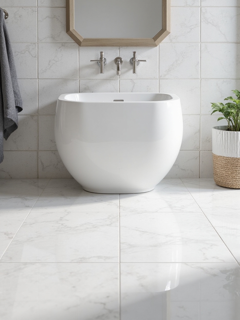 glossy vs matte tile choices