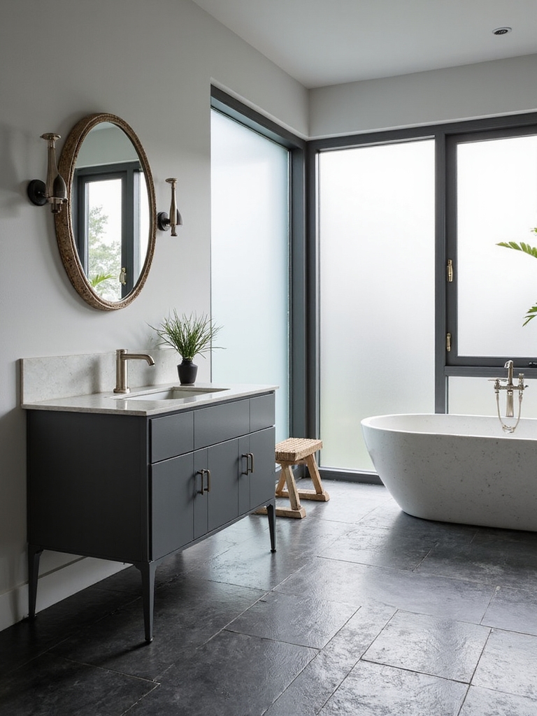 grey bathroom decor inspiration