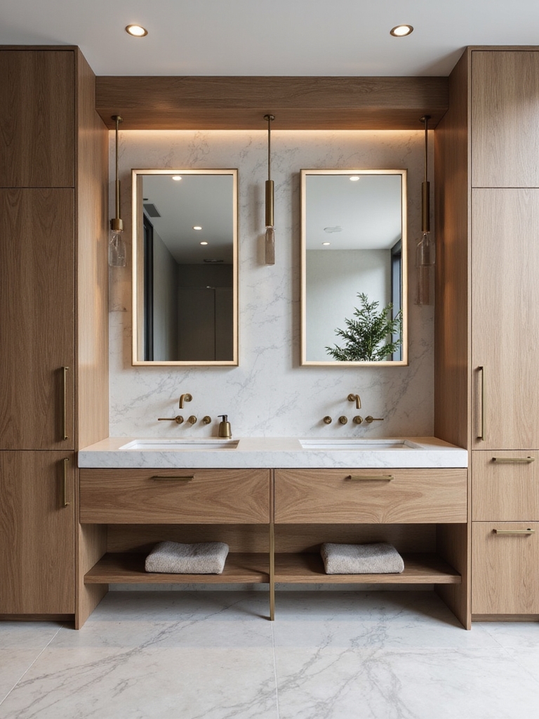hidden compartments for bathrooms