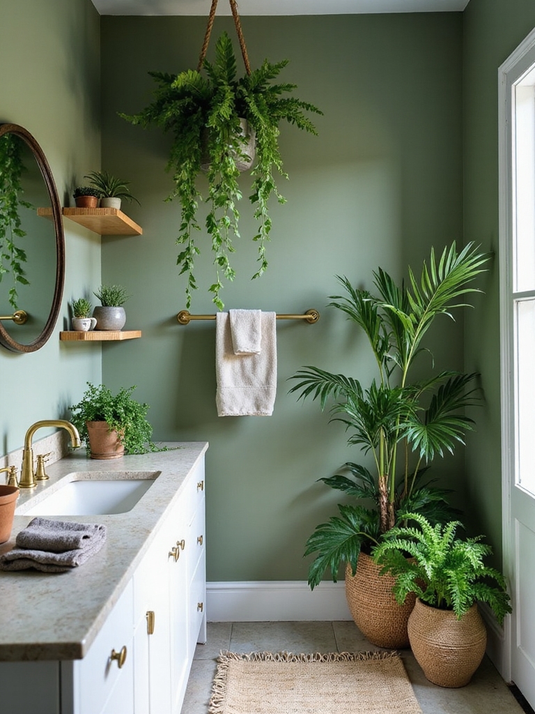 humidity loving bathroom plants