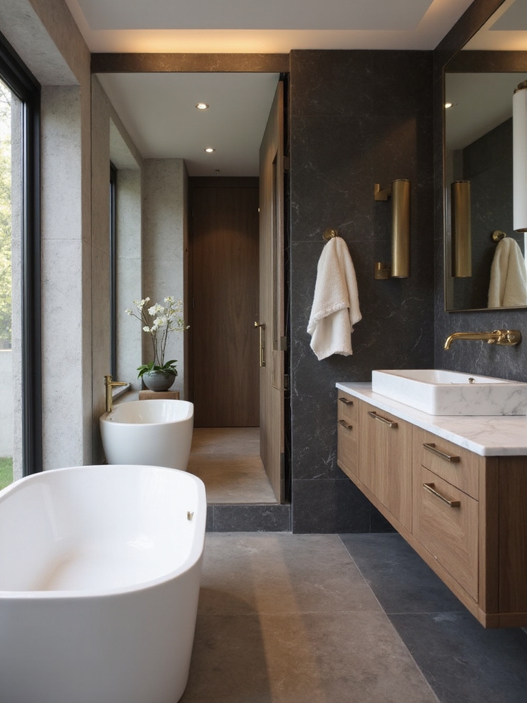 impressive guest bathroom designs