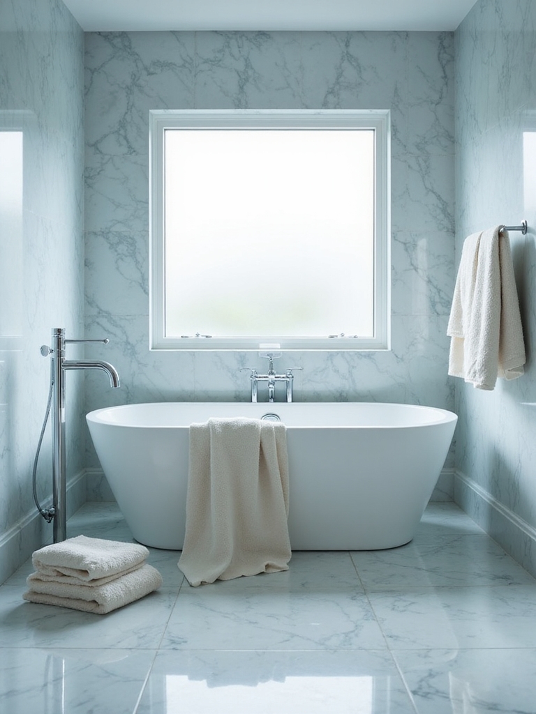 inspiring light blue bathrooms