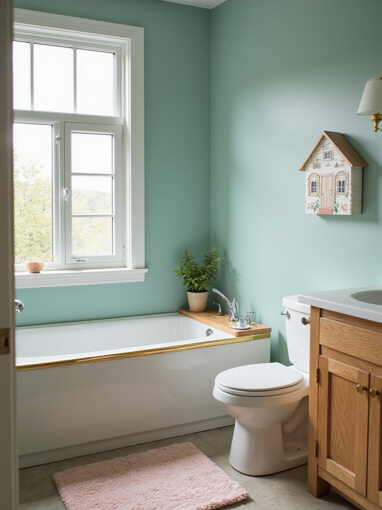 kid friendly bathroom design