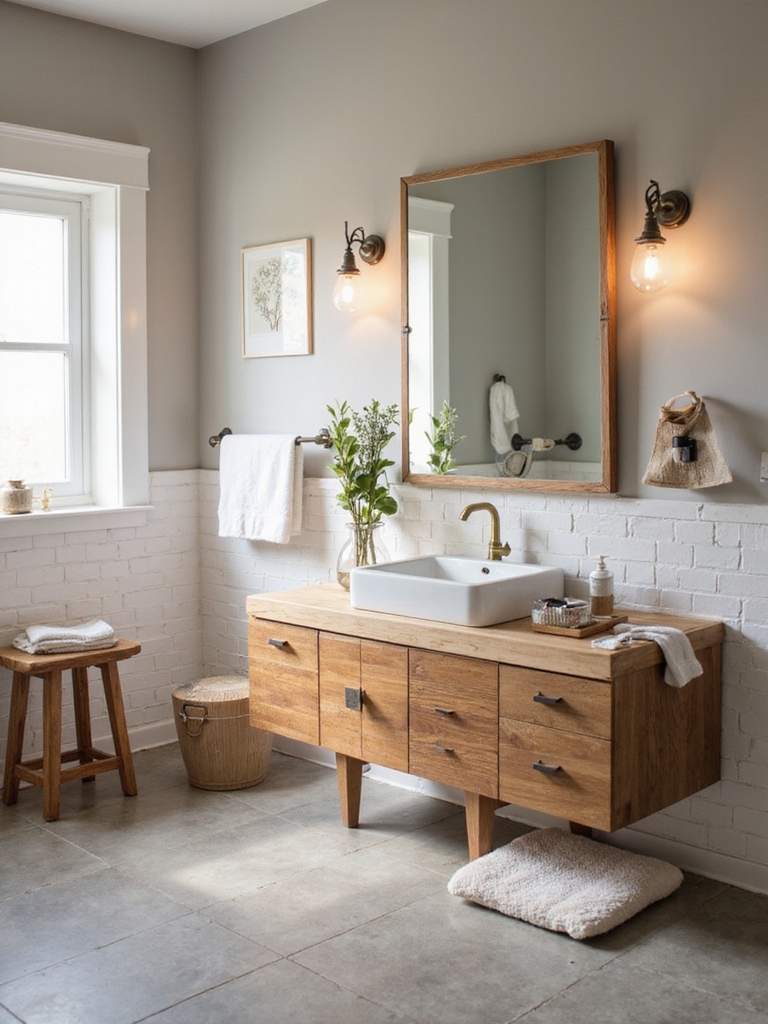 kid friendly bathroom organization