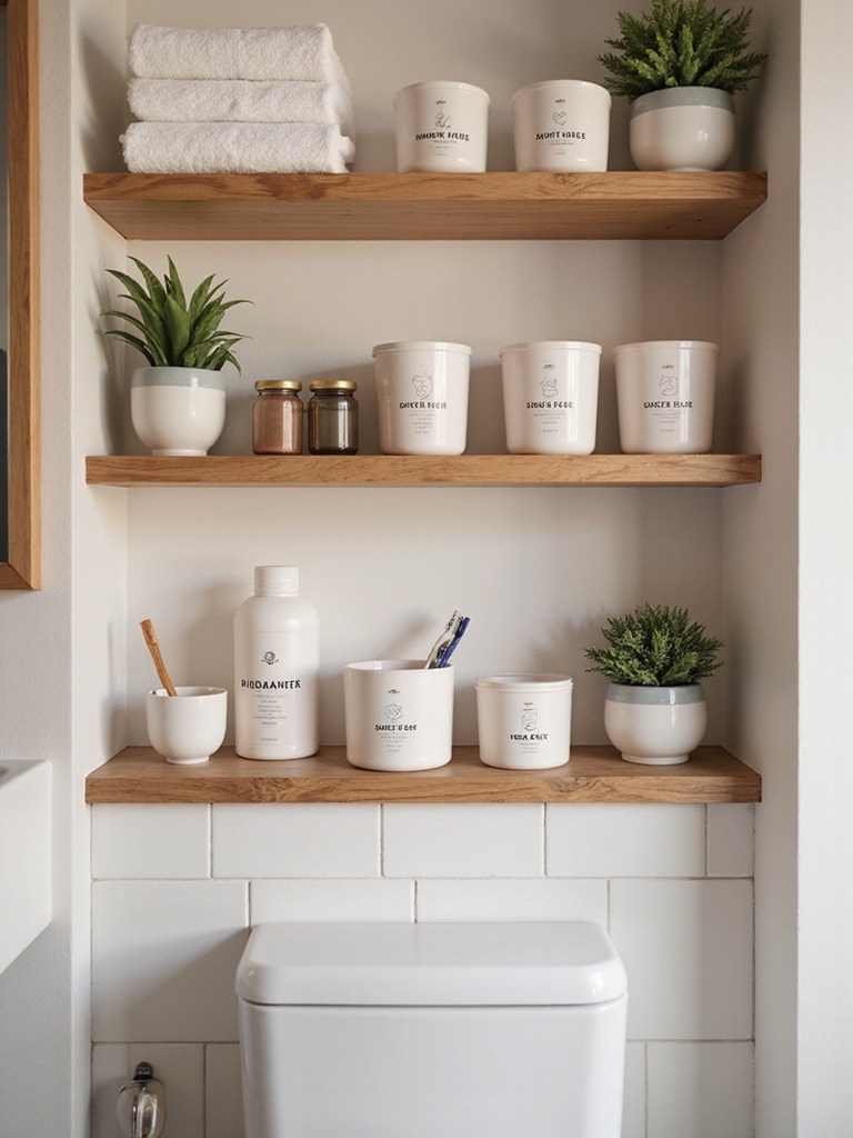 kid friendly open shelving