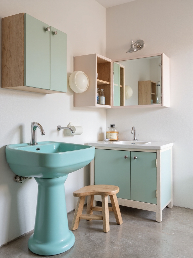 kid friendly stylish bathroom design