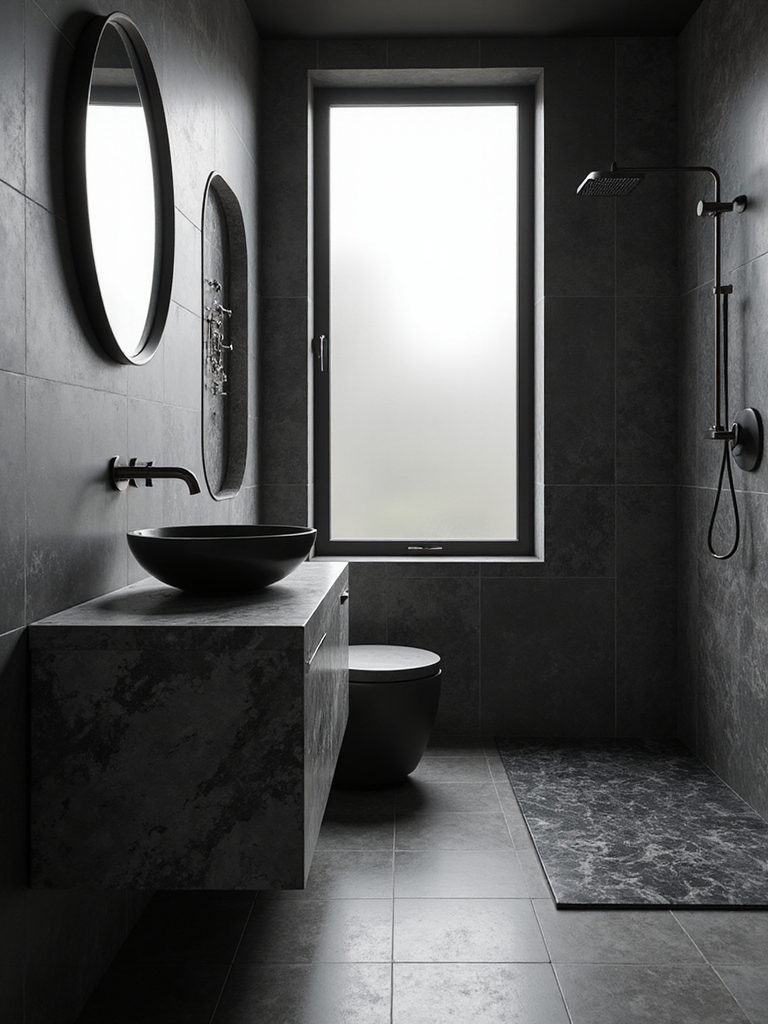 layered dark textures elegance