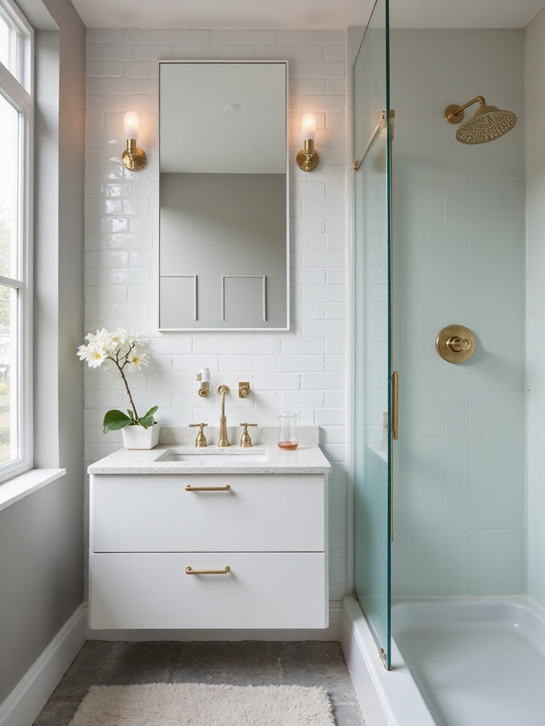 light neutrals bright accents