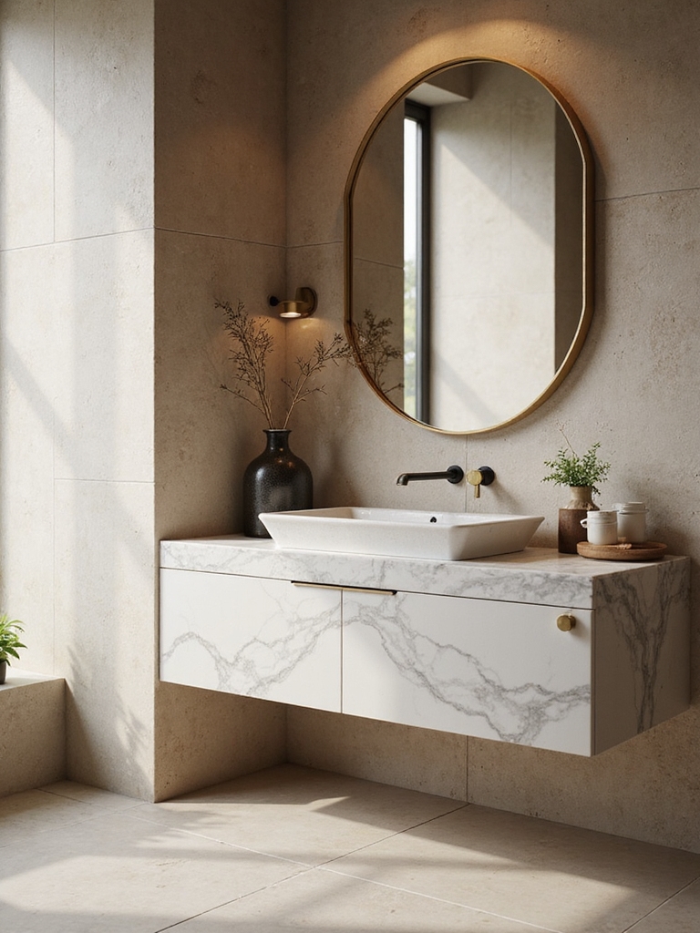 light neutrals with accents