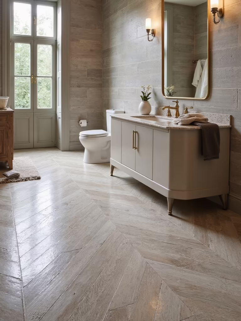 luxe floors on budget