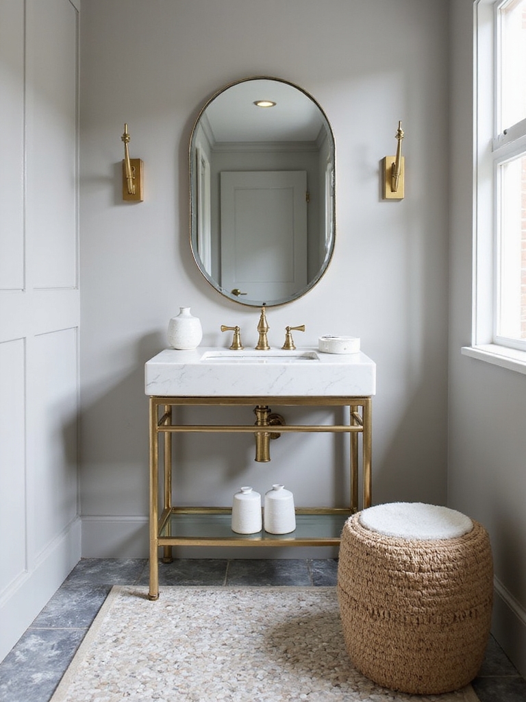 luxe half bath solutions
