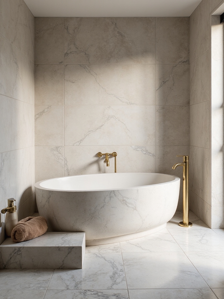 luxe soft texture tile elegance