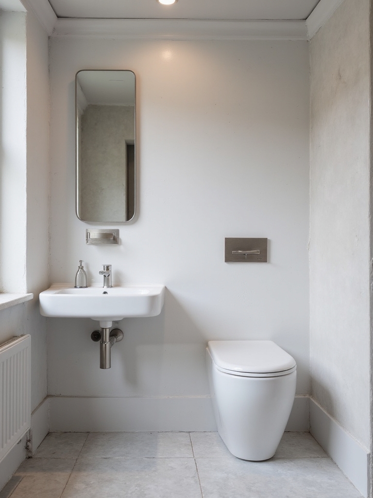 maximize small bathroom space