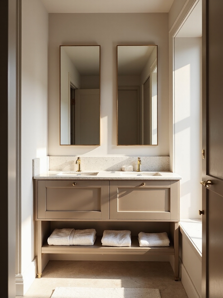 maximize small bathroom spaces