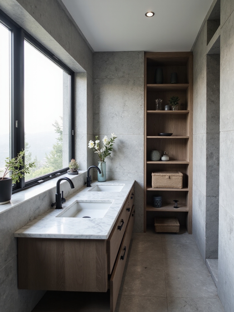 maximize small bathroom storage
