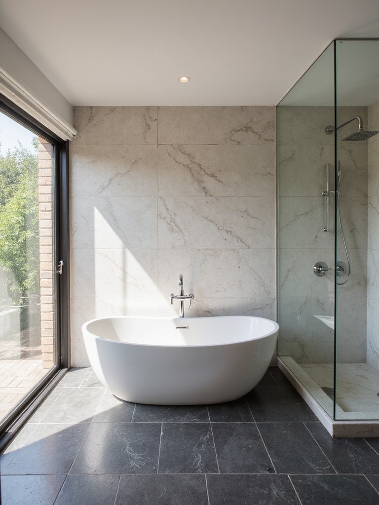 maximize space in bathrooms