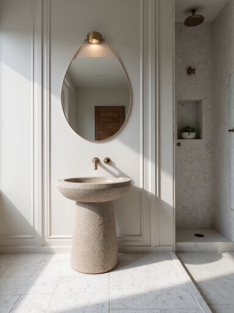 maximize space in bathrooms