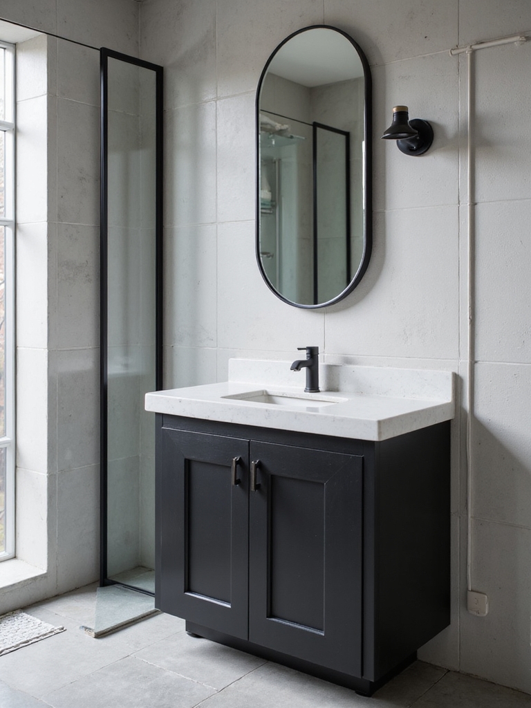 maximize space in bathrooms