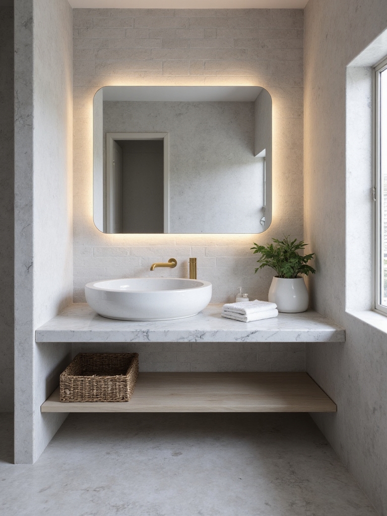 maximizing small bathroom space