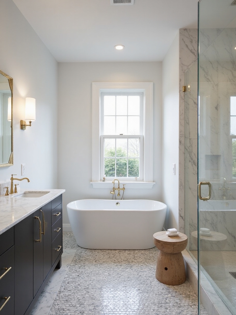 maximizing space in bathrooms