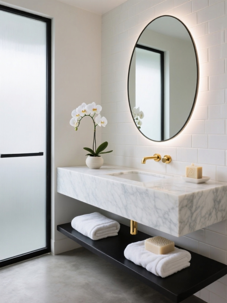 memorable guest bathroom decor